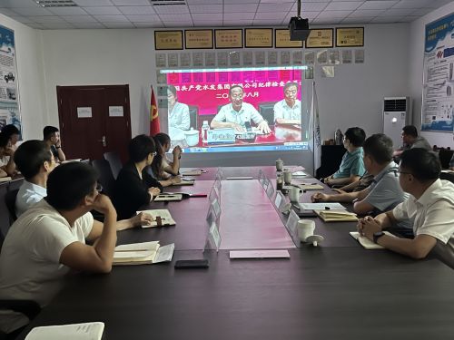 【河海水文】水發(fā)水控集團(tuán)黨委委員、紀(jì)委書記王高升到河海公司全面從嚴(yán)治黨、黨風(fēng)廉政建設(shè)專題調(diào)研 (1).jpg